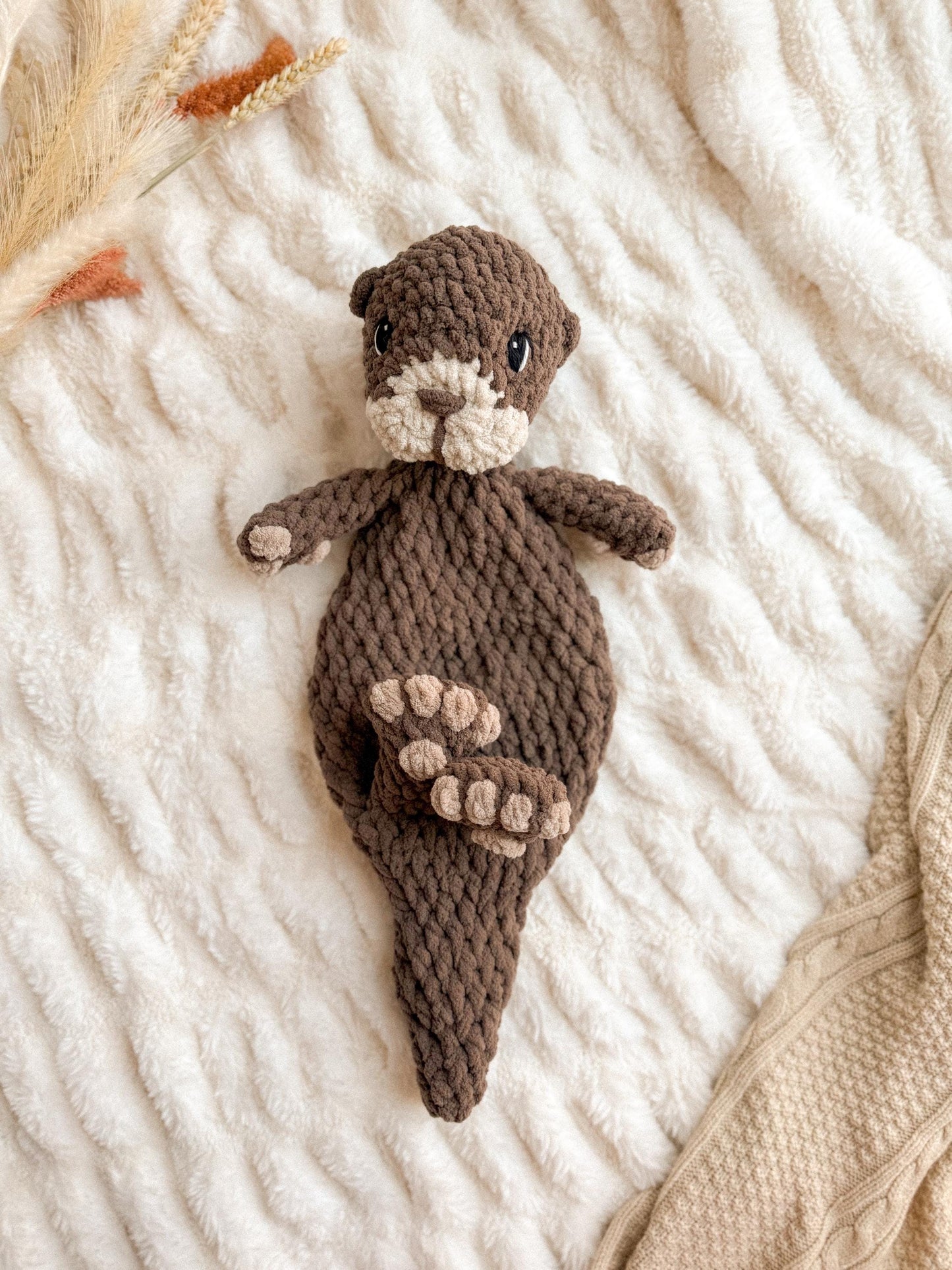 Rowan the River Otter Häkelanleitung | Häkelanleitung OHNE SEW | gehäkelter Suggler | gehäkelt | Amigurumi | gehäkelter Otter | Otter Muster