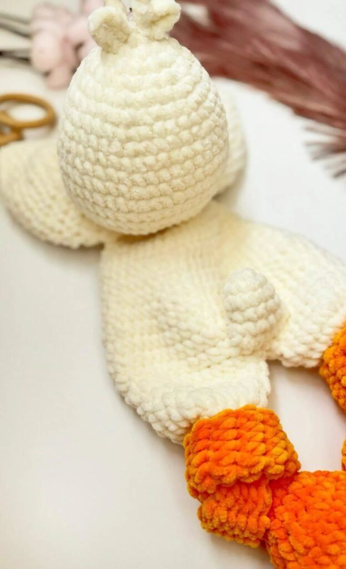 Häkelanleitung für ein Gänsekuscheltier (PDF) | Einfaches Amigurumi-Plüschtier | Niedliches DIY-Tiergeschenk | Mehrsprachige Häkelanleitung