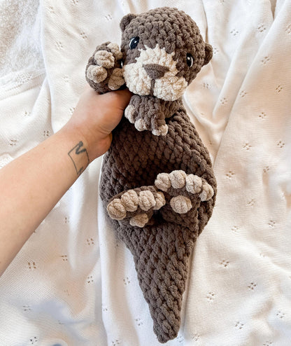 Rowan the River Otter Häkelanleitung | Häkelanleitung OHNE SEW | gehäkelter Suggler | gehäkelt | Amigurumi | gehäkelter Otter | Otter Muster