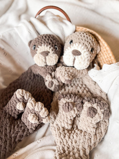 Rowan the River Otter Häkelanleitung | Häkelanleitung OHNE SEW | gehäkelter Suggler | gehäkelt | Amigurumi | gehäkelter Otter | Otter Muster