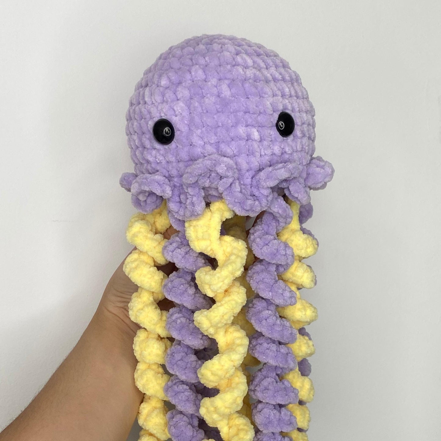 Häkelanleitung für eine Amigurumi-Quallen (PDF-Anleitung) – ohne Nähen