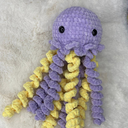 Häkelanleitung für eine Amigurumi-Quallen (PDF-Anleitung) – ohne Nähen