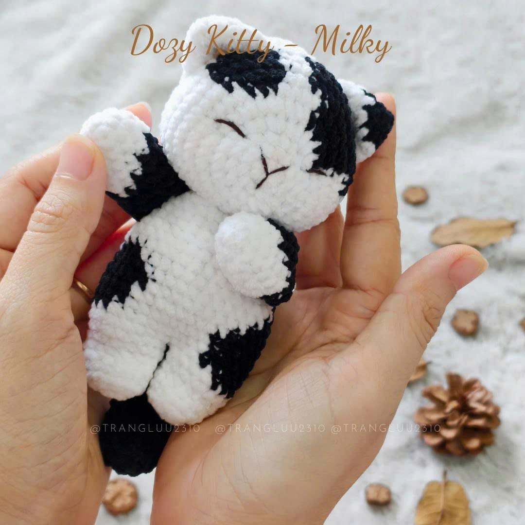 Dozy Kitty Kollektion – 6 Häkelmuster-Set