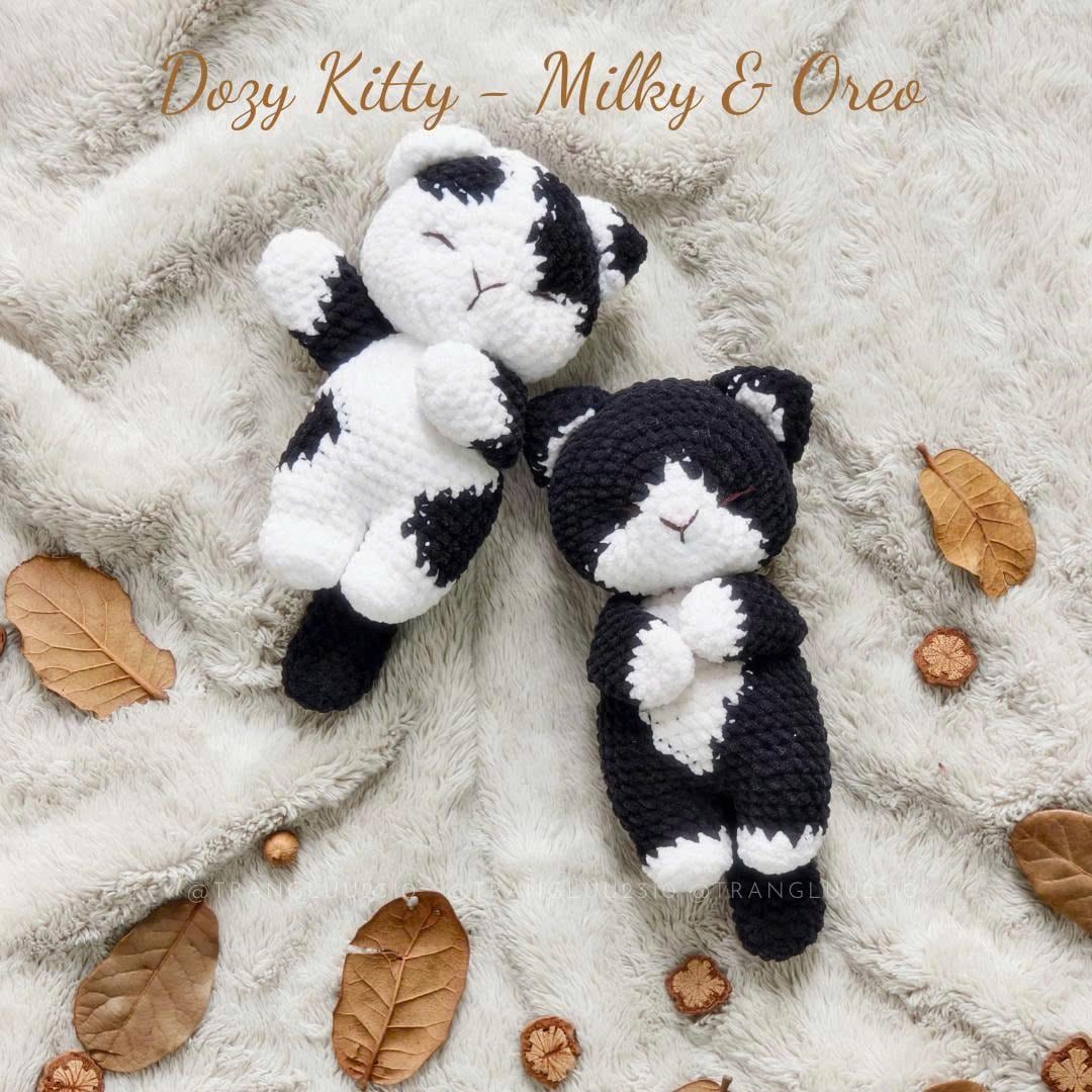 Dozy Kitty Kollektion – 6 Häkelmuster-Set