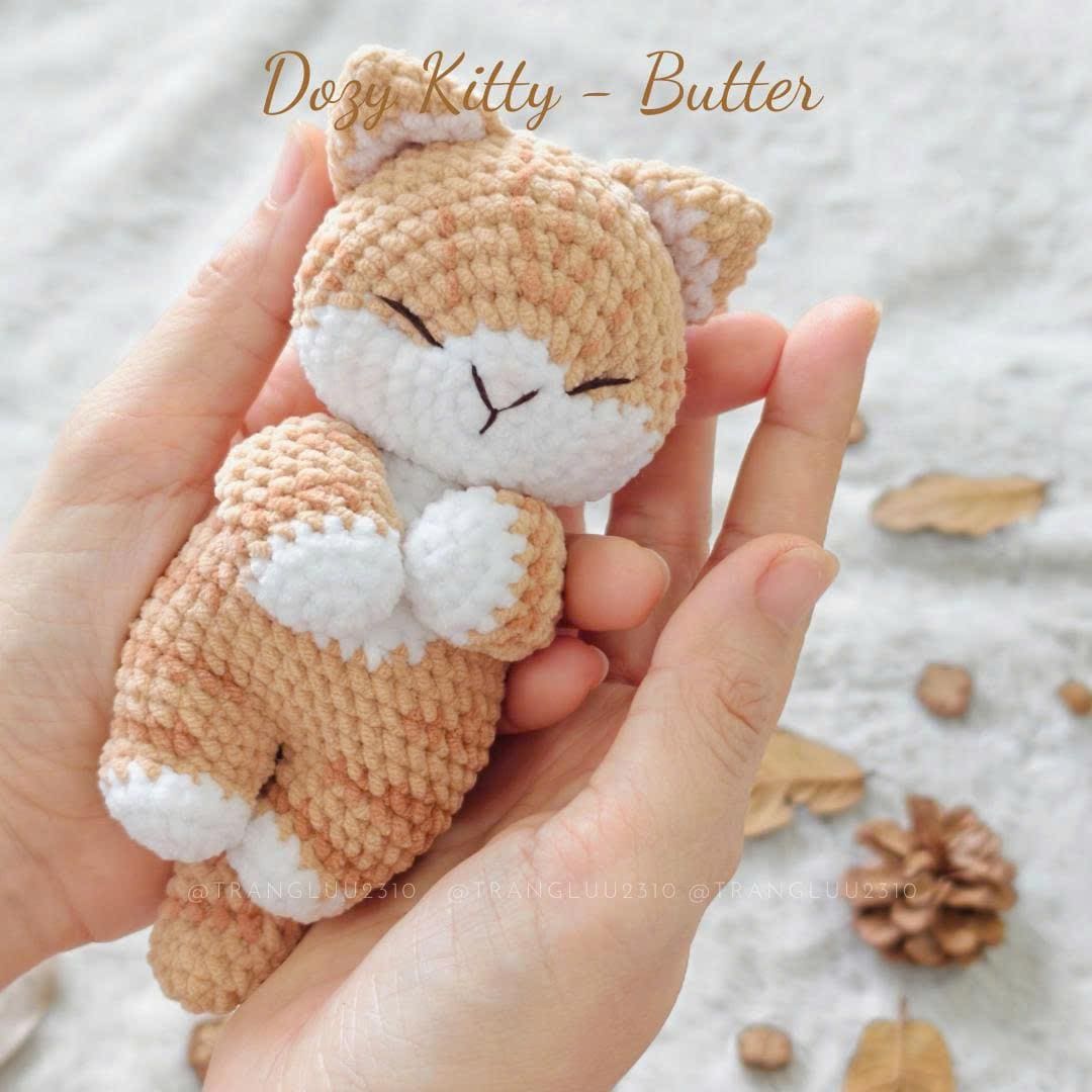 Dozy Kitty Kollektion – 6 Häkelmuster-Set