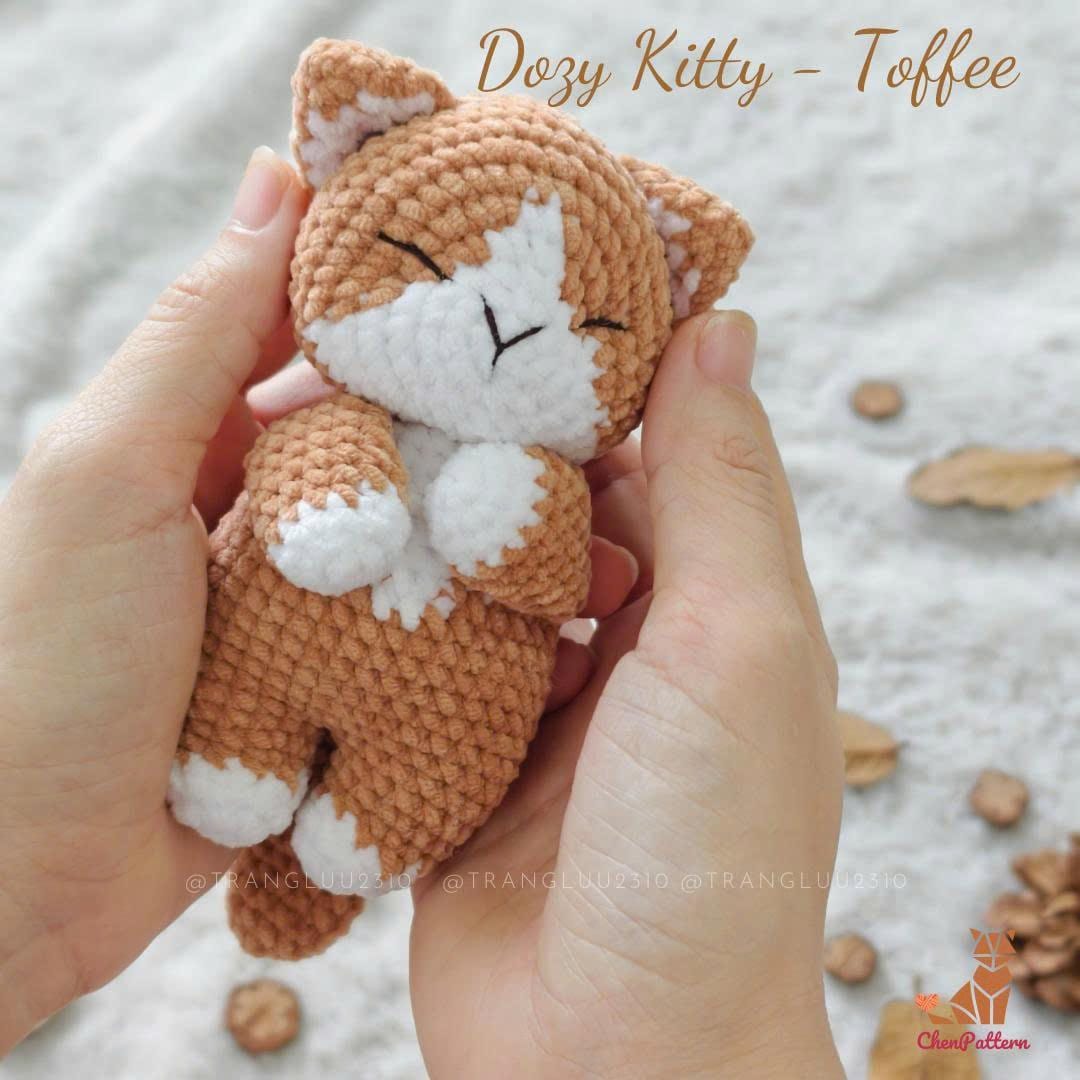Dozy Kitty Kollektion – 6 Häkelmuster-Set