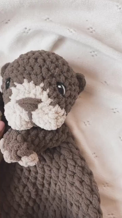 Rowan the River Otter Häkelanleitung | Häkelanleitung OHNE SEW | gehäkelter Suggler | gehäkelt | Amigurumi | gehäkelter Otter | Otter Muster