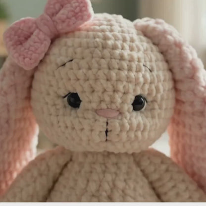 Häkelanleitung Häschen PDF, Amigurumi Häschen Häkelanleitung Spielzeug, Häkelanleitung für Anfänger, Osterhase häkeln, Häkelanleitung